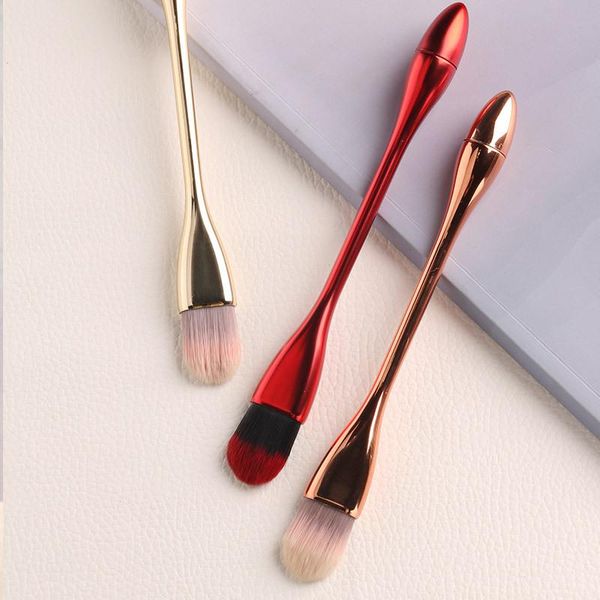 

color cosmetic makeup brush mask diy mud mixing foundation fiber soft hair ergonomic design handle skin care tools brushes