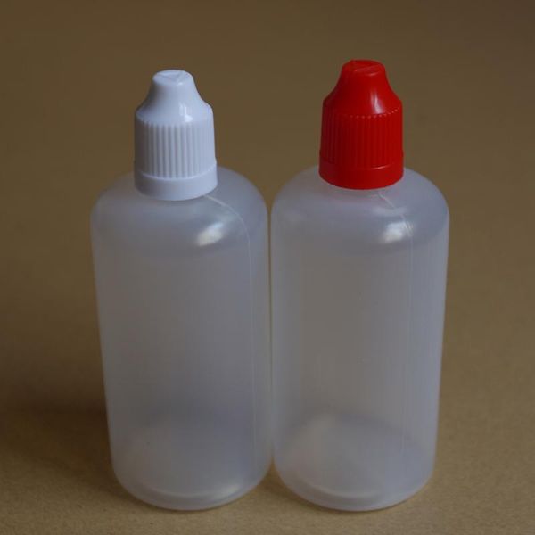 

10pcs 100ml plastic dropper bottle with childproof cap and long thin needle tip empty e liquid vail storage bottles & jars