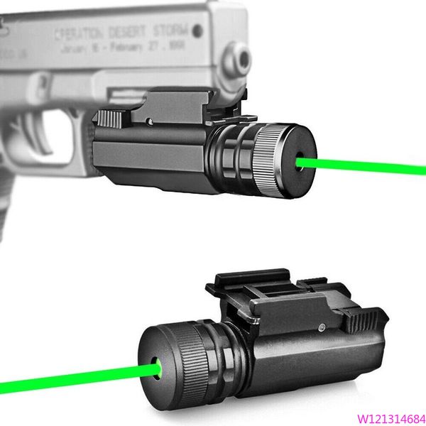 

tactical pistol green dot laser sight for pistol glo ck 17 19 20mm picatinny rail mount outdoor cqb training free