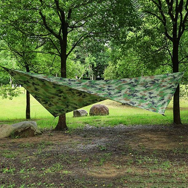 

outdoor pads duals use picnic mat waterproof sun-proof sun shelter shade cloth tent camping supplies thj99