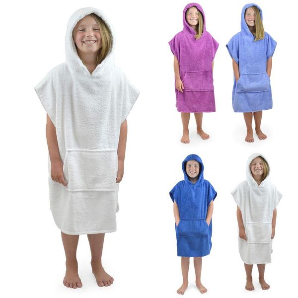 

pajamas children bath robes winter warm baby girls and boys clothes plush soft fleece bathrobes sleep robe kids sleepwear, Blue;red