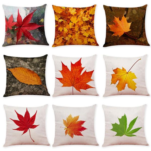 

nordic fresh style cushion cover cotton linen red home decorative pillow for sofa cojines pillowcases cushion/decorative