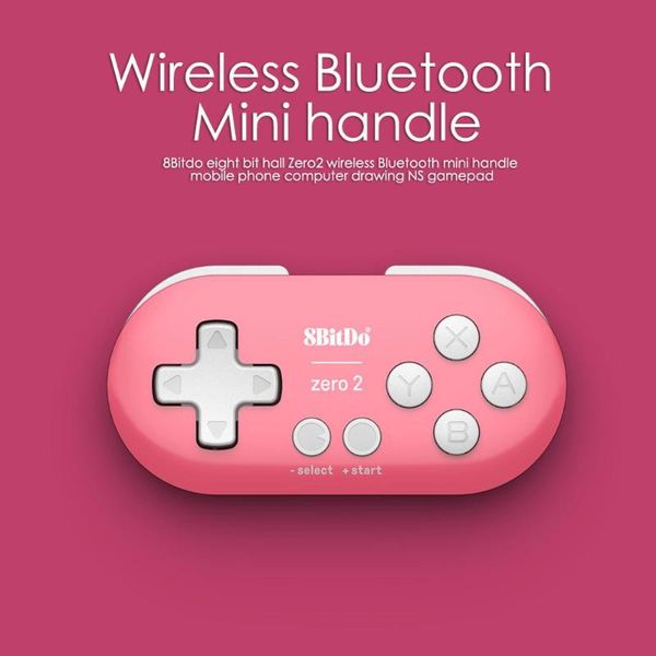

game controllers & joysticks for 8bitdo zero 2 bluetooth wireless gamepad controller switch raspberry pi steam win macos joystick