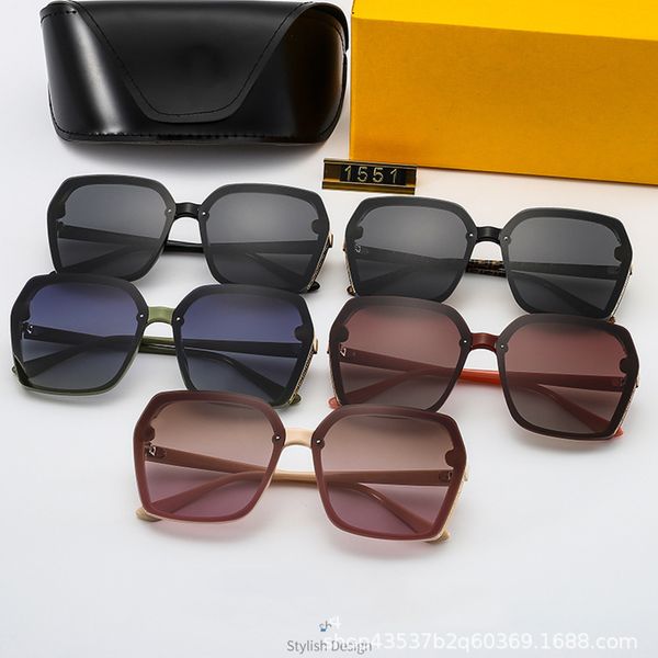 

designer fashion sunglasses european and american foreign trade large frame round face men and women letters polarized retro mirror uv prote, White;black