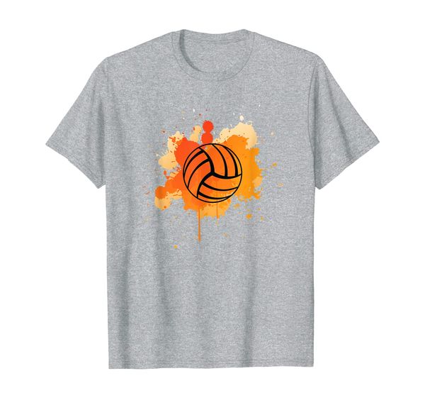 

Cute Orange Graphic Art Volleyball Player Team T-Shirt, Mainly pictures