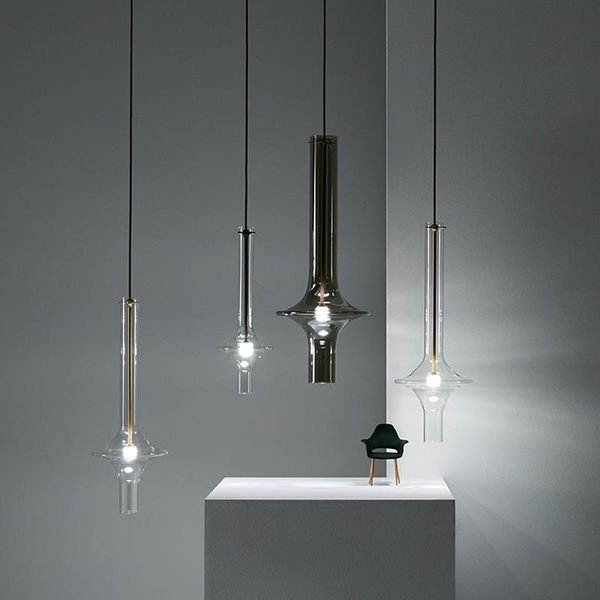 

pendant lamps modern minimalist glass lights led nordic stairwell restaurant bar bedroom bedside hanging lamp creative light fixtures