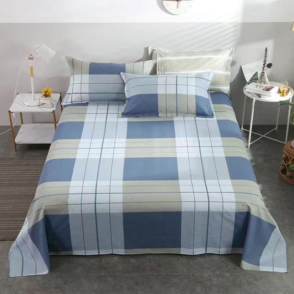 

sheets & sets cartoon bed sheet 1pcs mod pure cotton for king/queen size single home 1.5m/1.8m bedding cover flat sweet