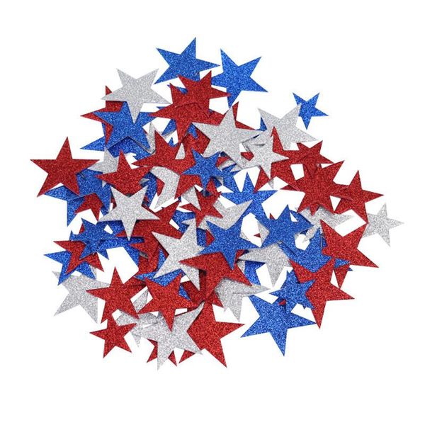 

party favor 100pack self-adhesive eva stickers stars foam sticker crafts diy decoration educational toy gift