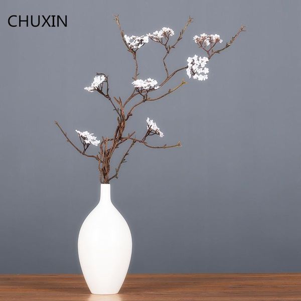 

decorative flowers & wreaths home decor artificial cherry blossom rattan branches small floral fake plants decoration tea room wild