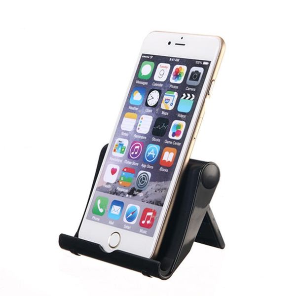 

cell phone mounts & holders mobile desk stand 7 colors holder tripod plastic adjustable foldable universal non-slip table