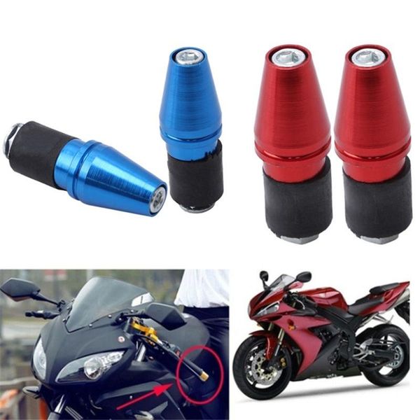 

handlebars motorcycle handlebar 22mm ends cap scooter grips balance plug