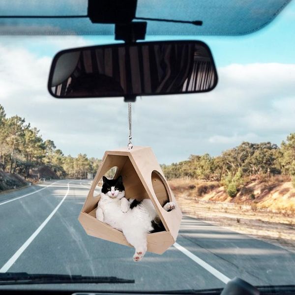 

interior decorations cute anime car accessorie faceless male cat pendant auto rearview mirror birthday gift decoraction ornaments