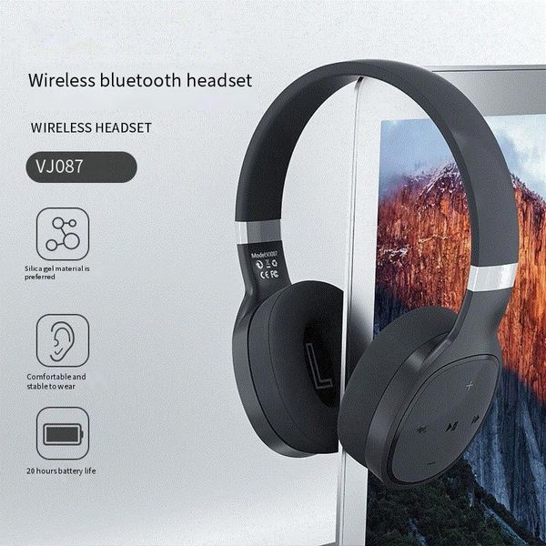 

wireless binaural stereo headset 5.0 vj087 desknotebook cell phone earphones
