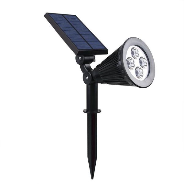 

solar light 4led outdoor waterproof ground spot wall lawn street lamps
