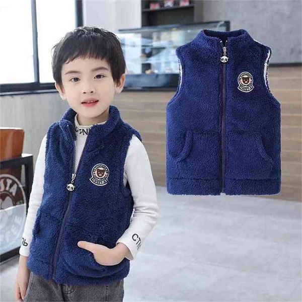 

spring and autumn boys children's vest collar jacket baby keep warm 206 02 210622, Camo