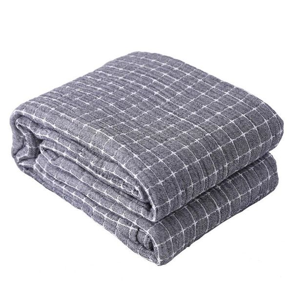 

blankets cotton gauze towel muslin blanket soft throw plaid for adults kids on the/bed/sofa/plane/travel air-conditioning bedspread