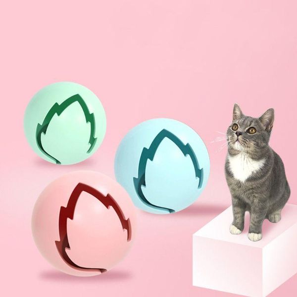 

3pcs/set cat flash light ball catnip bell interactive kitten exercise toys