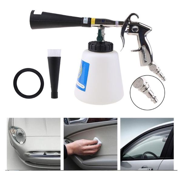 

car washer with metal bearing pneumatic dust-collecting wash tool