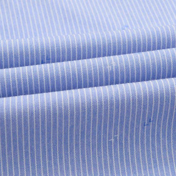 

shan bao short-sleeved cotton 2021 will see business classic men's clothes striped shirt xxl-10xl, White;black