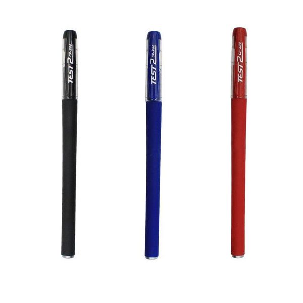 

gel pens pen blue black red ink 0.5mm ballpoint retractable tips refills rod writing for student office stationary