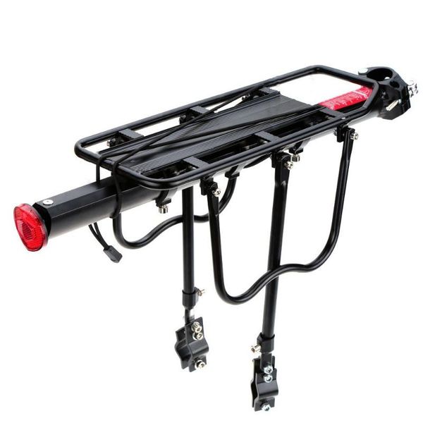 

car & truck racks bike rack aluminum alloy 50kg luggage rear carrier trunk for bicycles mtb shelf cycling bicycle accessories
