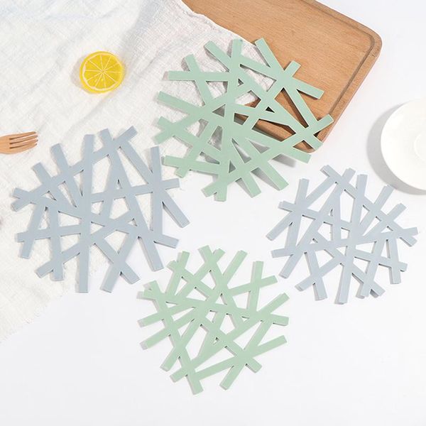 

mats & pads 1pc tea placemat dining table mat anti- blue/green color