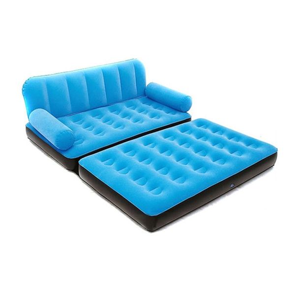 

cushion/decorative pillow chinese factory wholesale blue inflatable double sofa bed