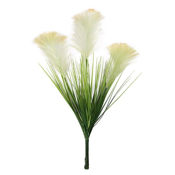 

decorative flowers & wreaths silk plant home flower decoration plastic simulation floral plants high-quality wire multicolor real touch arti