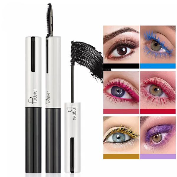 Pudaier Mascara Volume Impermeabile Estensioni Ciglia Curling Mascara Ciglia per Occhi