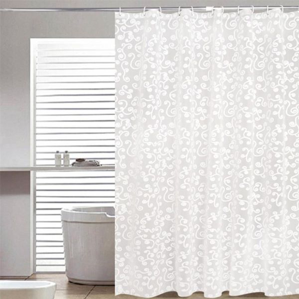 

waterproof shower curtain thickened mildew-proof for bathroom home el (1.2x1.8m) curtains