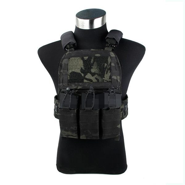 

hunting jackets tmc fpc vest with imported snake buckle tmc3531, Camo;black