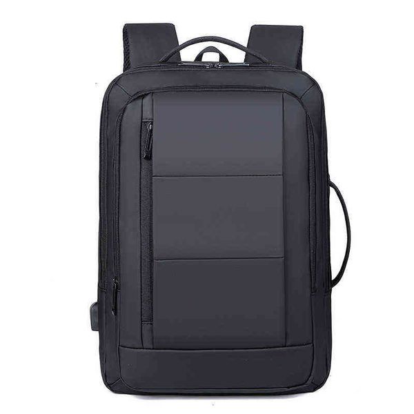 

backpack men 2021 fashion men's briefcase urban simple expandable computer backpack