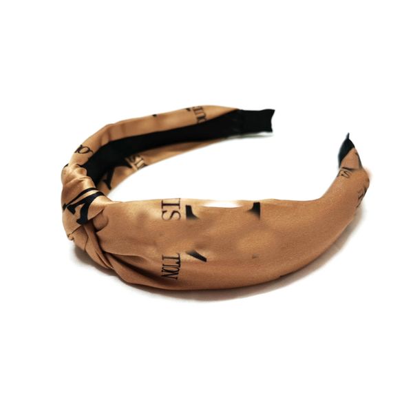 

wholesale 2021 fashion g and c silk crisscross stretch ladies headband luxury for women flower scarf hair accessories gift hairpin woman, Silver