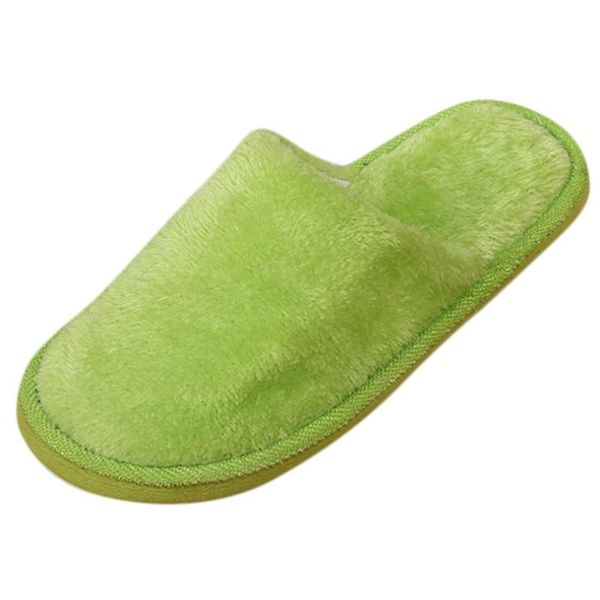 

warm home slippers women bedroom shoes cartoon bowtie indoor slides cotton floor footwear a2, Black