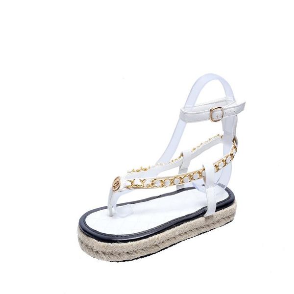 

women's sandals ladies low-heel buckle casual shoes women summer plus size rivet, Black