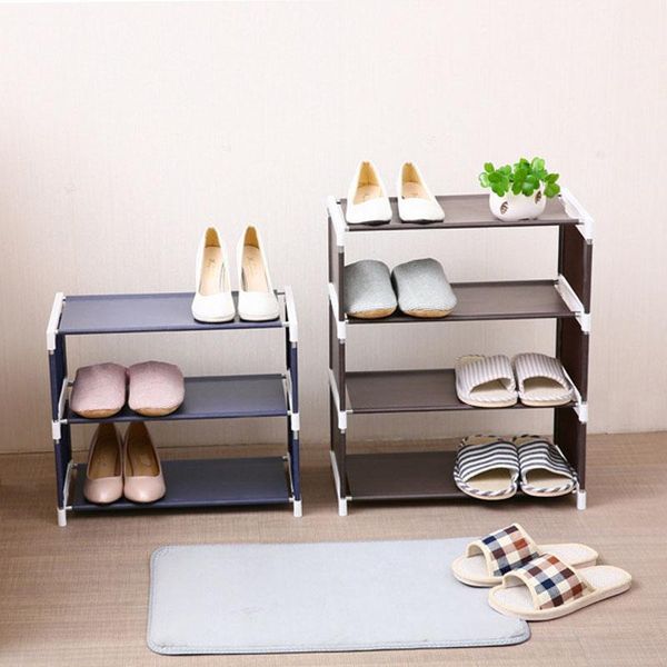 

clothing & wardrobe storage 3/4/5 layers non-woven shoe rack fabric dustproof organizer diy hanger cabinet shelf home tool