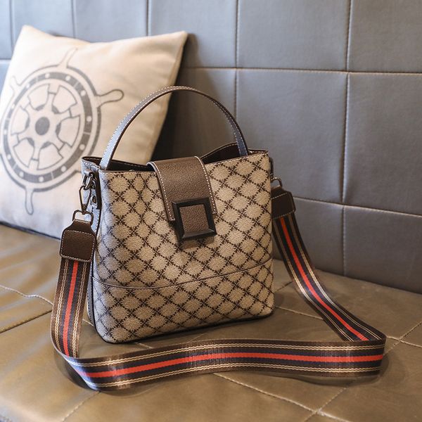 

handbag bag new fashion messenger bucket pattern one shoulder hand s women's bag