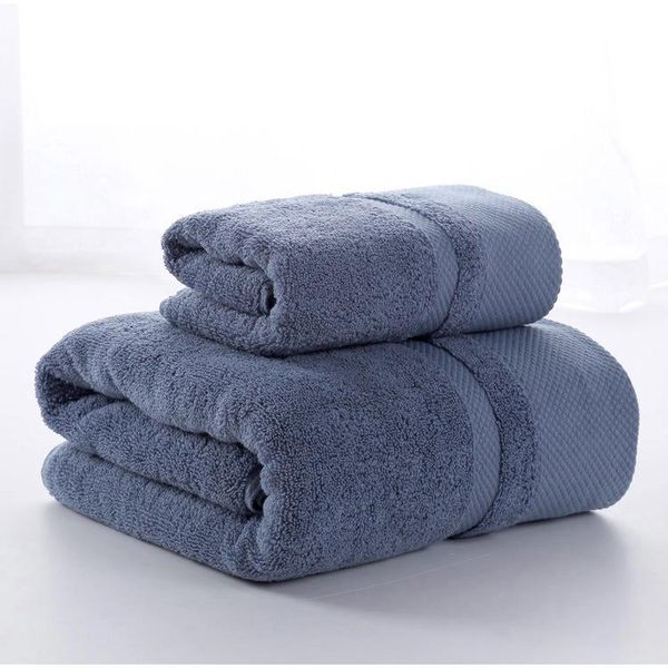 

towel thick bath long staple cotton soft water absorption