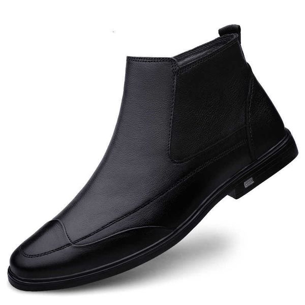 

tang zuo 6907 high leather boots, 115 yuan, 37-45 yuan, Black