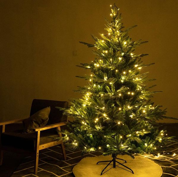 

christmas decorations 2.1m artificial tree large encrypted gifts luxury year outdoor arbol de navidad home decoration 50