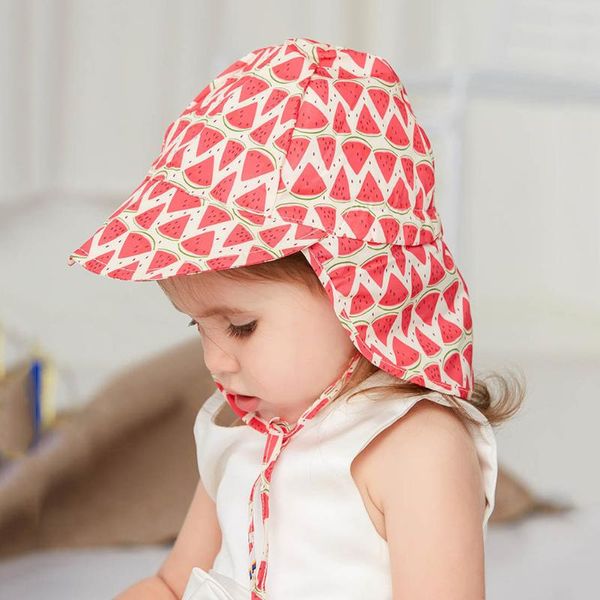 

caps & hats protection sun breathable baby kids boy girl foldable bucket wide brim beach round fisherman cap, Yellow