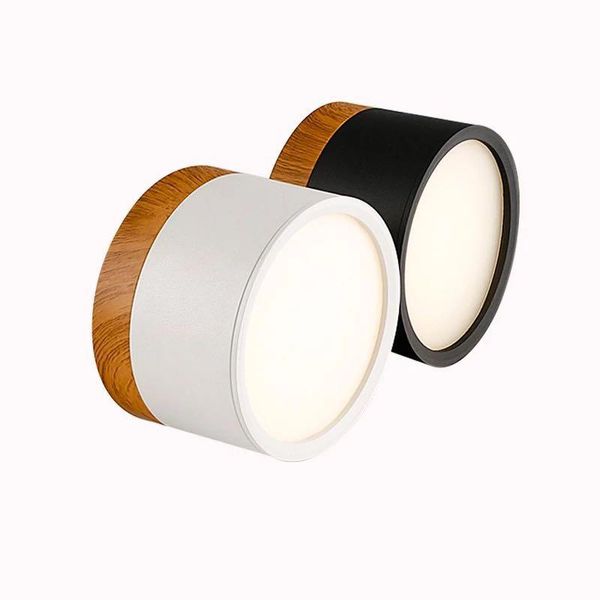 

wall lamp 7w 9w 12w 15w wooden surface mounted led ceiling downlight, light
