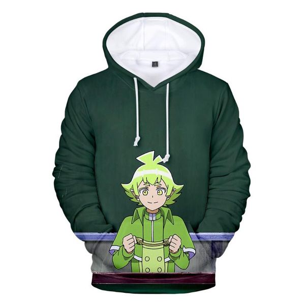 

mairimashita iruma-kun hoodies 3d sweatshirts men women fashion anime hoodie coat pullover spring men's &, Black