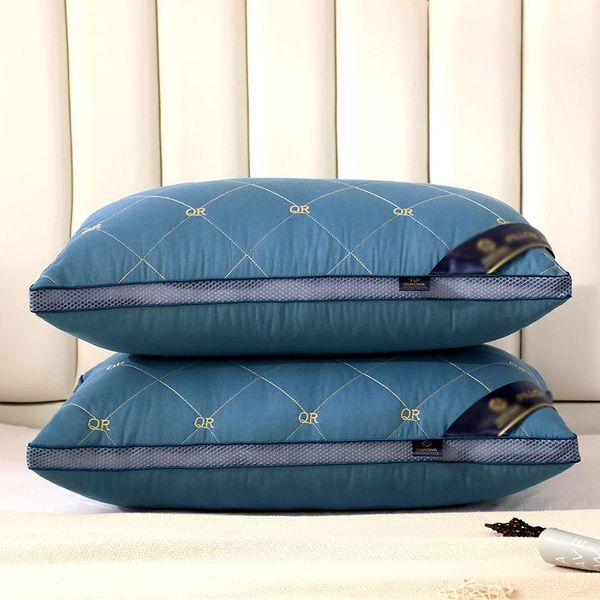 

home textile sleeping pillow single and double core neck protector sleep pillows for bedroom