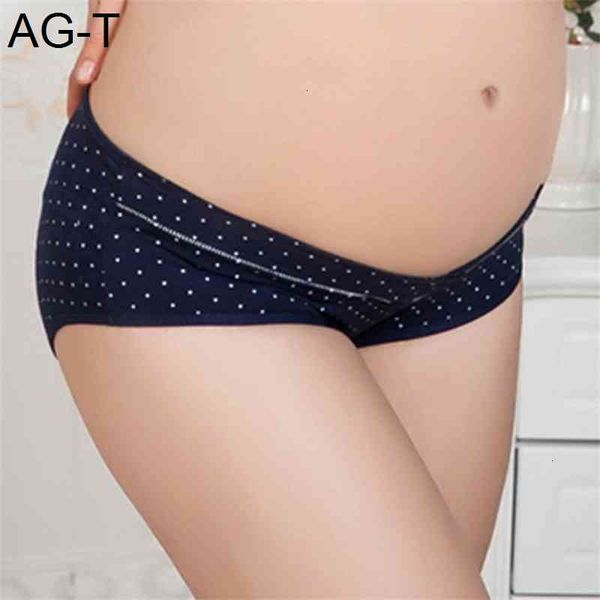 

all female pure cotton u-shaped underwear for pregnant women, Black;pink