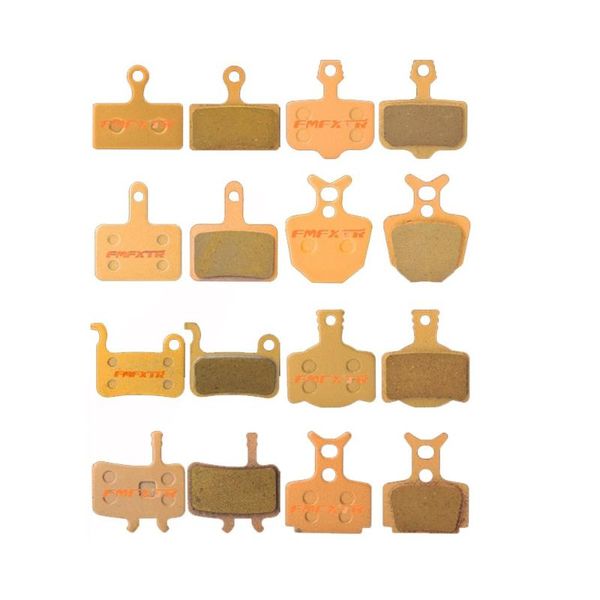 

bike brakes mtb bicycle disc brake pads cycling semi full metallic pad for avid hayes tektro magura zoom formula 4 pairs