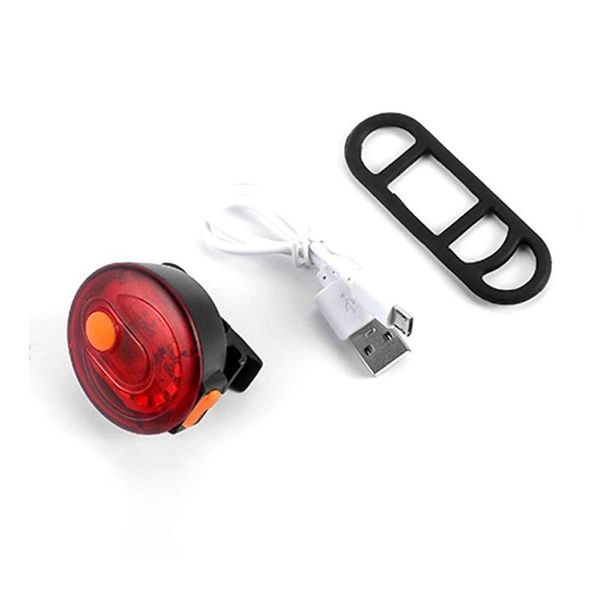 

bicycle taillight led warning lamp mtb night riding safety rear light usb charging waterproof tail bike lights