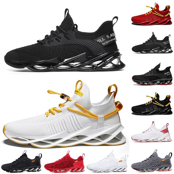 

non-brand men women running shoes blade slip on triple black white all red gray terracotta warriors mens trainers outdoor sports sneakers