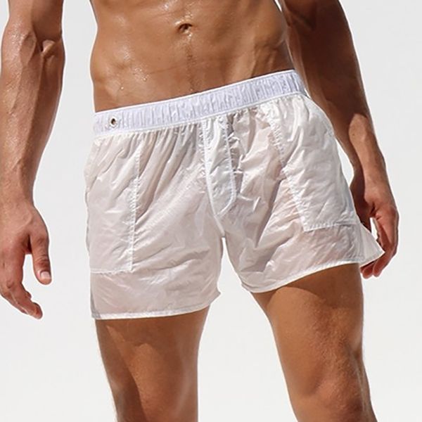 

new swimwear men transparent swimming trunks sunga swimsuit swim briefs beach shorts mayo de praia homens maillot bain ds0506 cy