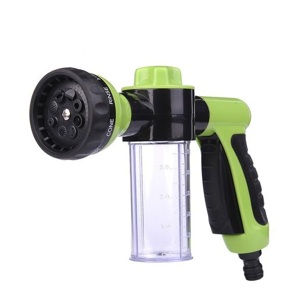 

car washing foam green water gun washer portable durable high pressure for nozzle spray drop watering equipments